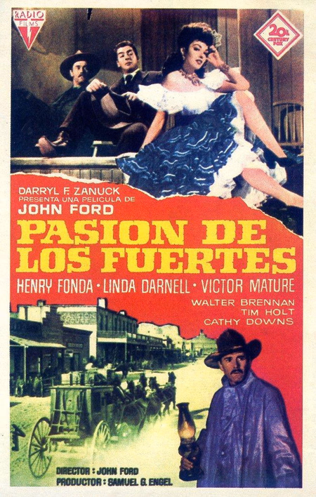 Póster de la película Pasión de los fuertes