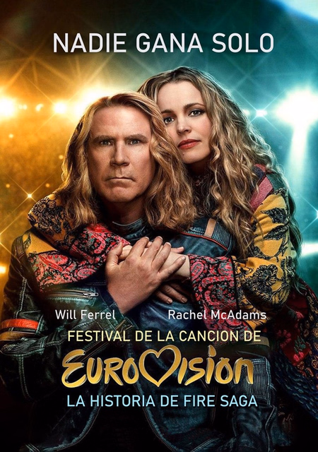 Póster de la película Festival de la Canción de Eurovisión: La historia de Fire Saga