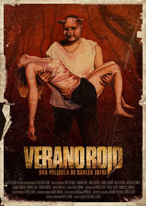Póster de Verano Rojo