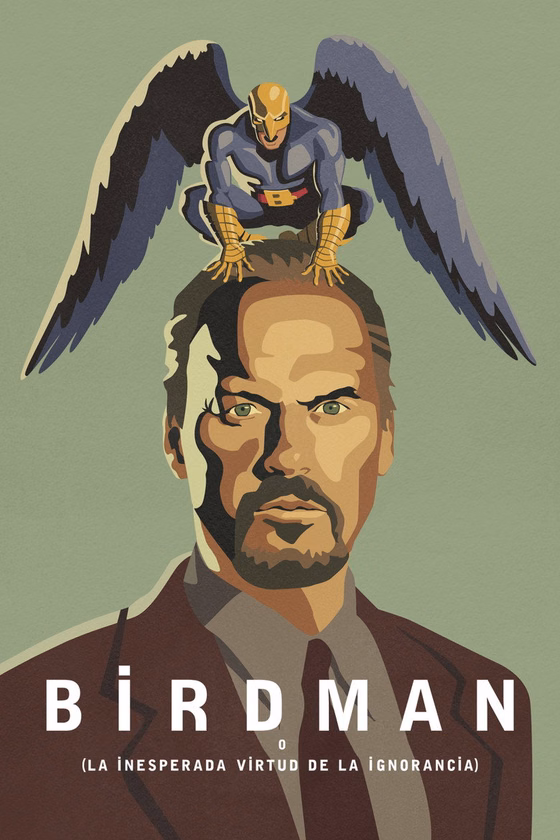 Póster de Birdman o (la inesperada virtud de la ignorancia)