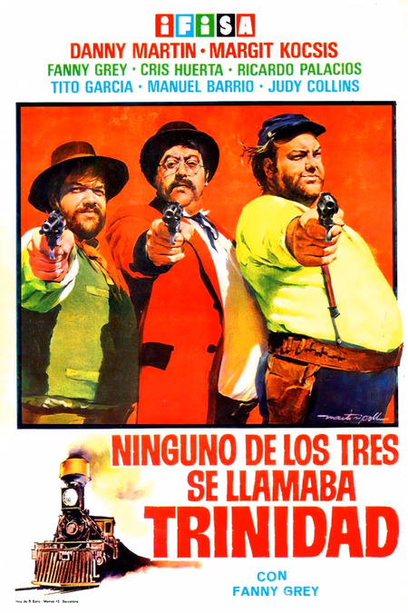 Póster de la película Ninguno de los tres se llamaba Trinidad