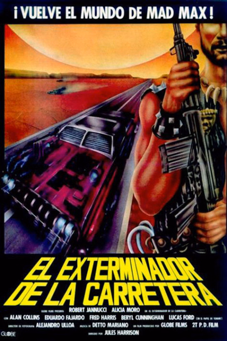 Póster de la película El exterminador de la carretera