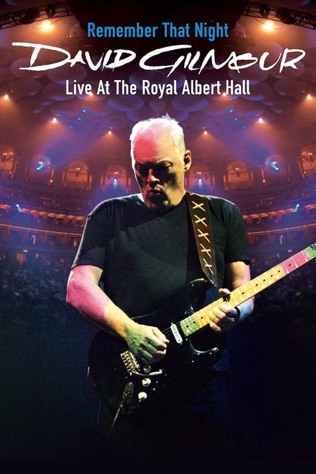 Póster de la película David Gilmour - Remember That Night