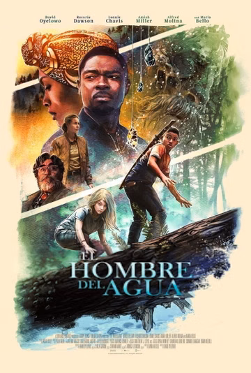 Póster de El hombre agua
