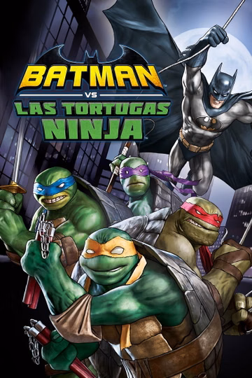 Póster de Batman vs. las Tortugas Ninja