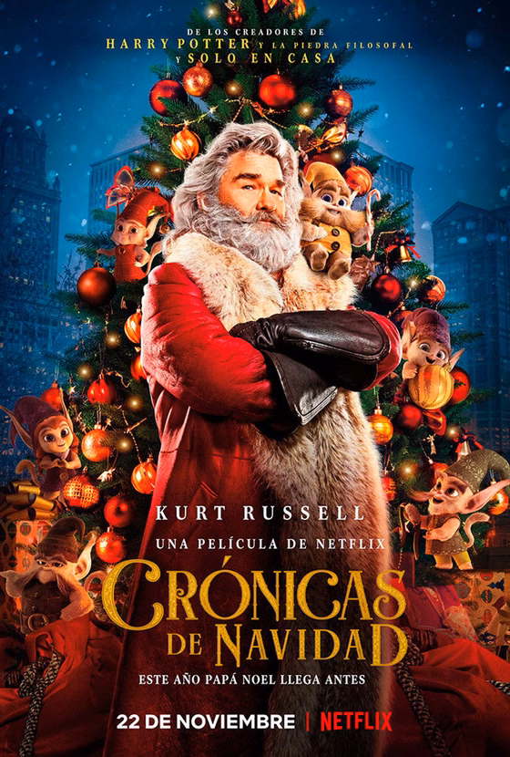 Póster de Crónicas de Navidad