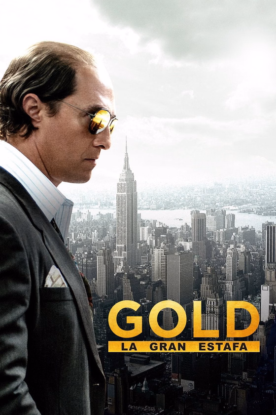 Póster de Gold, la gran estafa