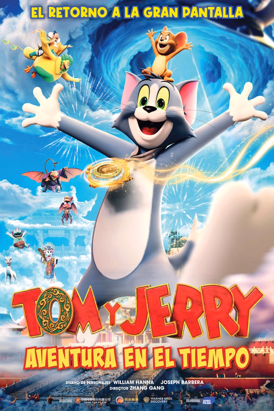 Póster de Tom y Jerry: Aventura en el tiempo