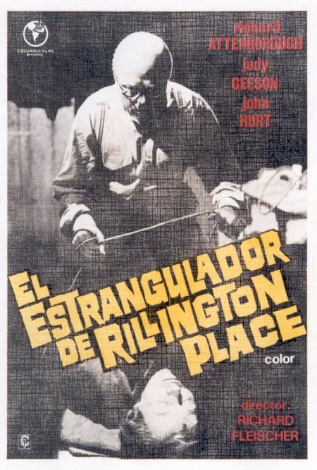 Póster de la película El estrangulador de Rillington Place