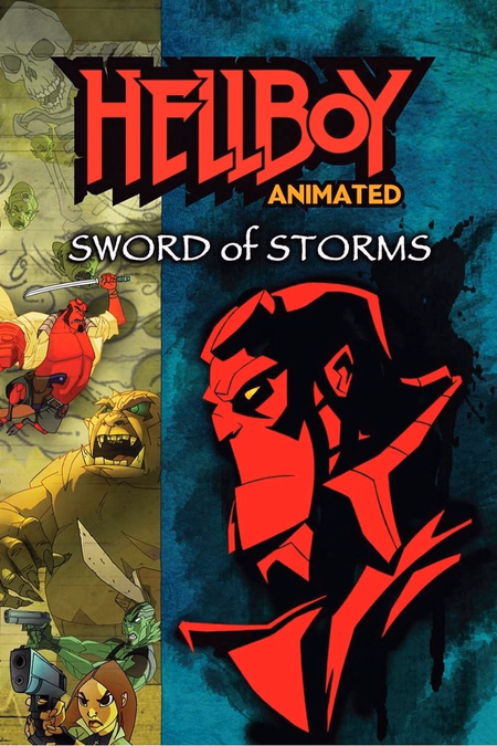 Póster de la película Hellboy Animado: La espada de las tormentas