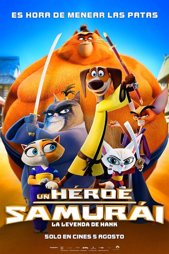 Póster de Un héroe samurai: La leyenda de Hank