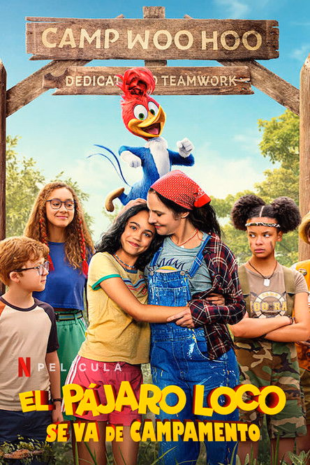 Póster de la película El Pájaro Loco ¡Lío en el campamento!