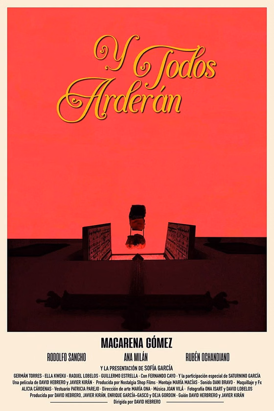 Póster de Y todos arderán