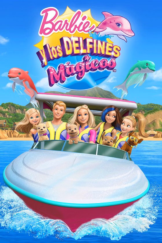 Póster de Barbie y Los delfines mágicos