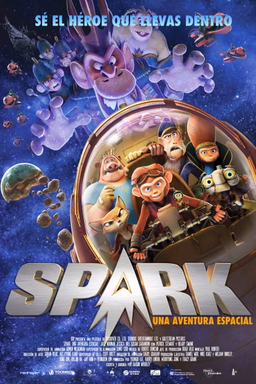 Póster de Spark, una aventura espacial