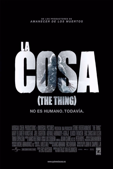 Póster de la película La cosa (The Thing)