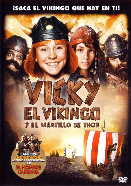 Póster de la película Vicky el vikingo y el martillo de Thor