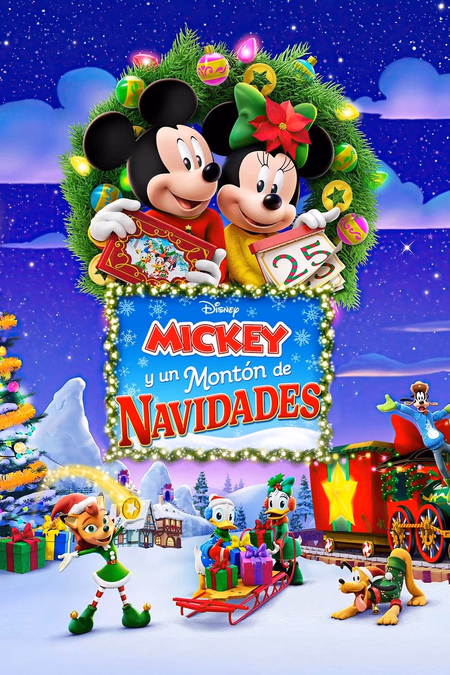 Póster de la película Mickey y un montón de navidades