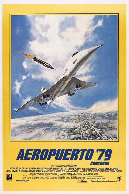 Póster de la película Aeropuerto 79. Concorde