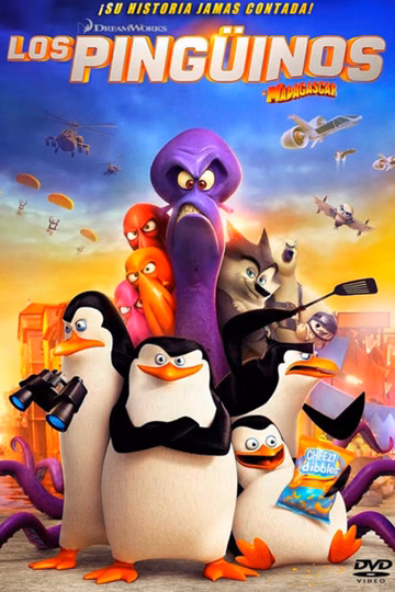 Póster de Los pingüinos de Madagascar