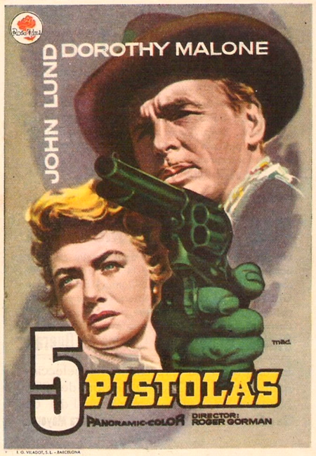 Póster de la película Cinco pistolas
