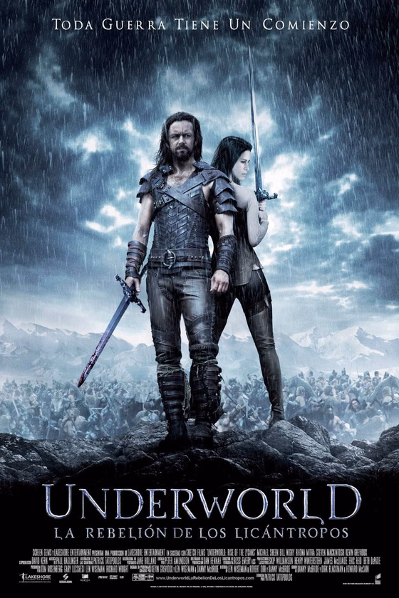 Póster de Underworld: La rebelión de los licántropos