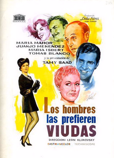 Póster de la película Los hombres las prefieren viudas