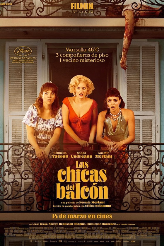 Póster de Las chicas del balcón