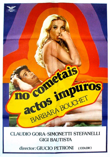 Póster de la película No cometais actos impuros
