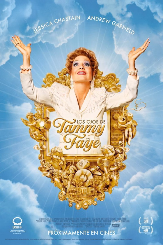 Póster de Los ojos de Tammy Faye