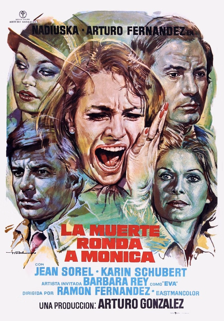 Póster de la película La muerte ronda a Mónica