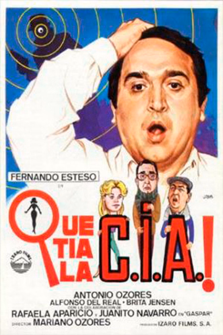 Póster de la película ¡Qué tía la C.I.A.!