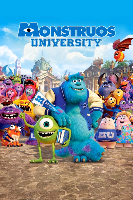 Póster de Monstruos University
