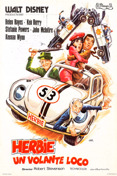 Póster de la película Herbie, un volante loco