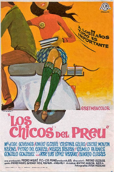 Póster de la película Los chicos del Preu