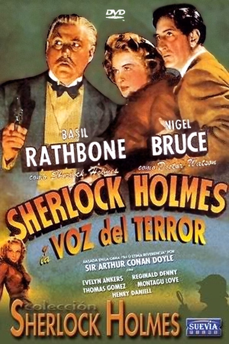 Póster de la película Sherlock Holmes y la voz del terror