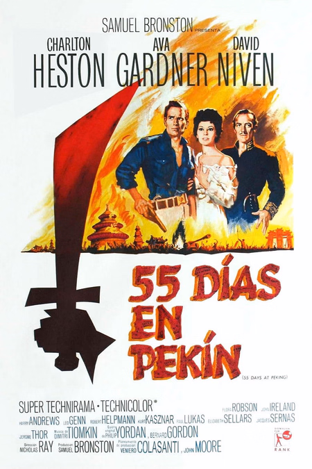 Póster de la película 55 Días En Pekín
