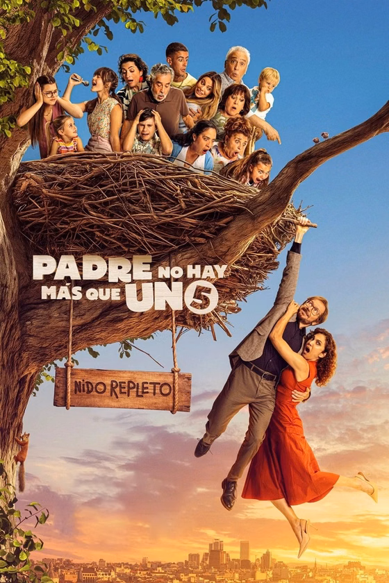 Póster de Padre no hay más que uno 5: Nido repleto