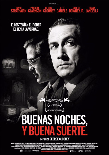 Póster de la película Buenas noches, y buena suerte