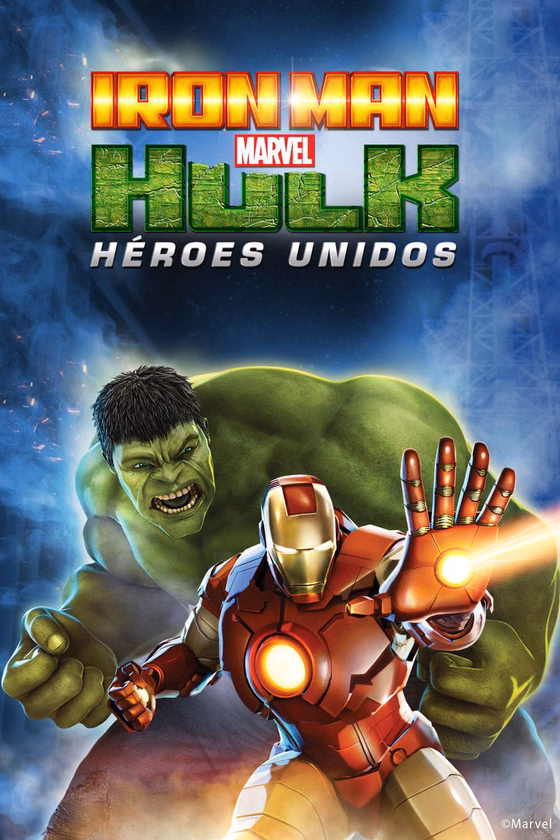 Póster de Iron Man y Hulk: Héroes Unidos