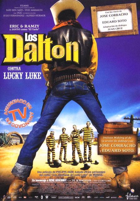Póster de la película Los Dalton contra Lucky Luke