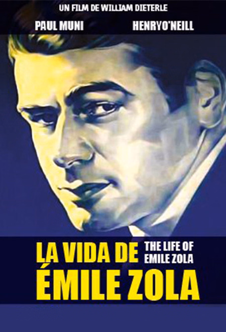 Póster de la película La vida de Emile Zola