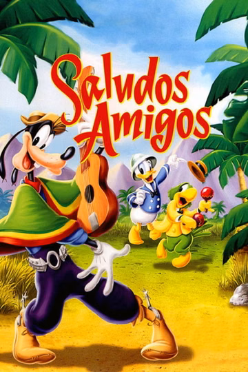 Póster de Saludos amigos