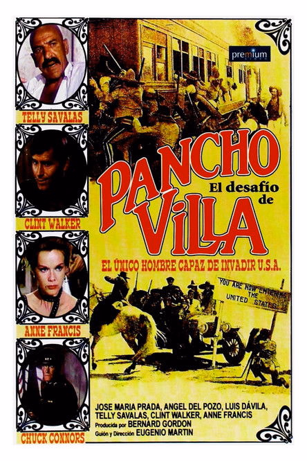 Póster de la película El desafío de Pancho Villa