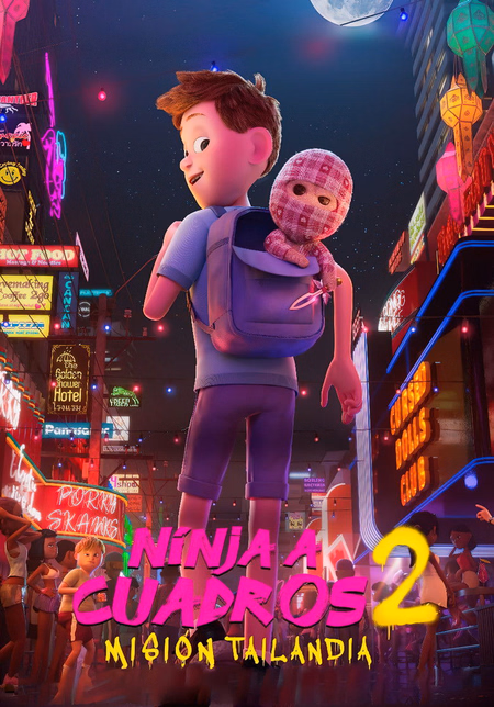 Póster de la película Ninja a cuadros 2: Misión Tailandia