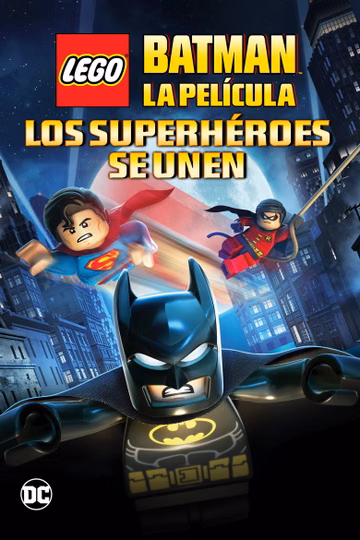 Póster de LEGO Batman: La película - El regreso de los superhéroes de DC