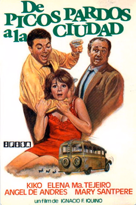 Póster de la película De picos pardos a la ciudad