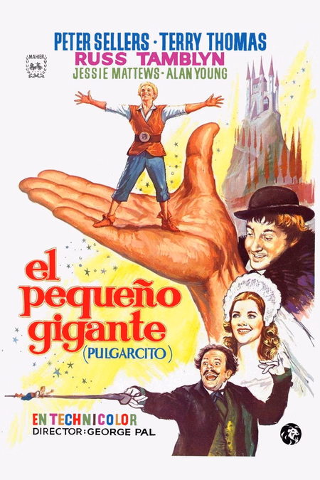Póster de la película El pequeño gigante (Pulgarcito)