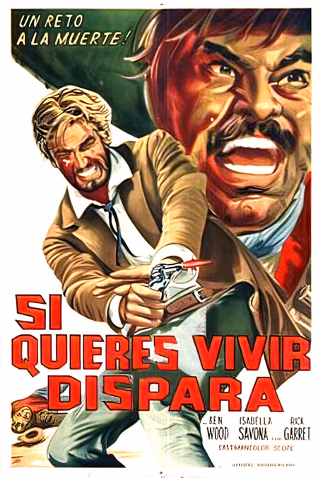 Póster de la película Django: si quieres vivir, dispara