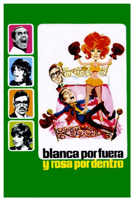Póster de la película Blanca por fuera y Rosa por dentro